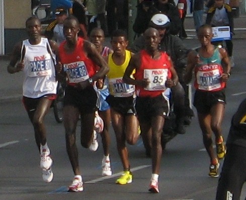היילה גברסילאסי נעזר במכתיבי קצב בדרך לשיא עולם במרתון ברלין 2008