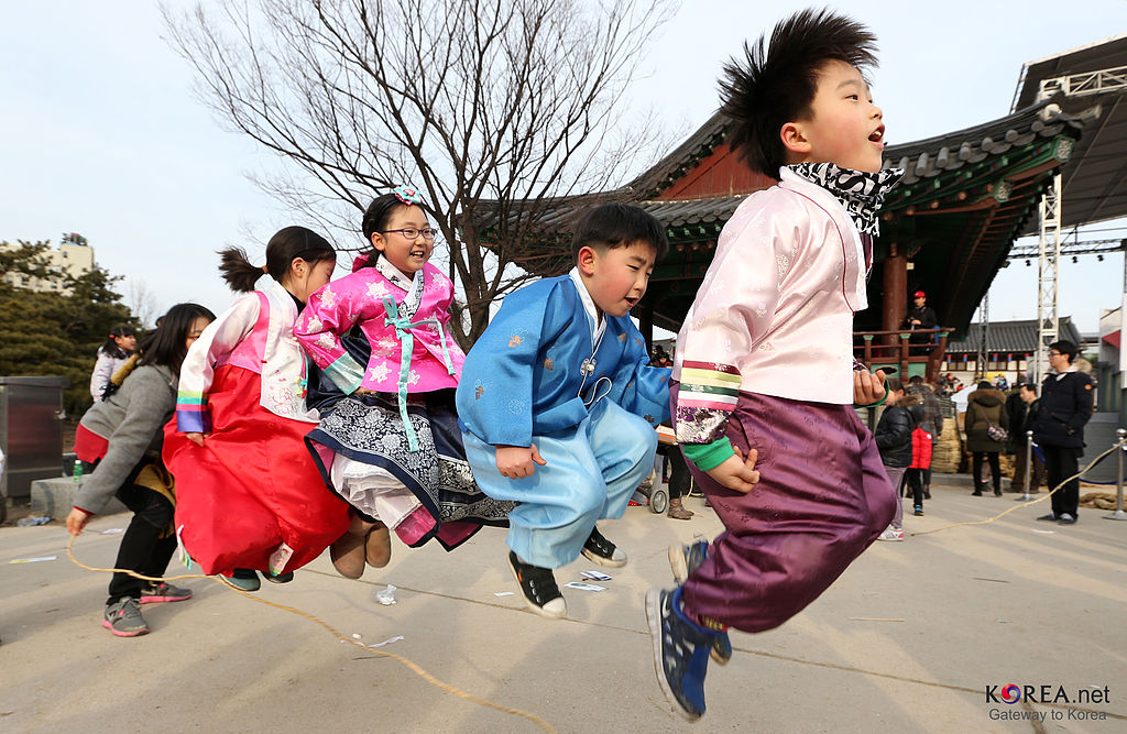 ילדים בקוריאה