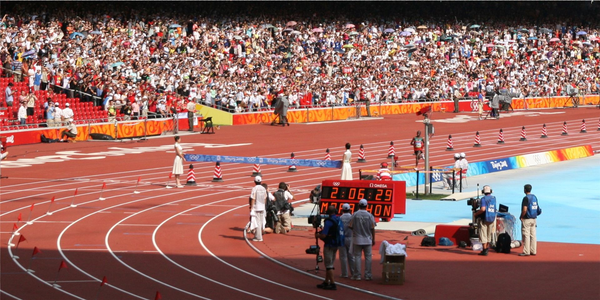 סמואל ונג'ירו מנצח במרתון האולימפי בייגיינג 2008